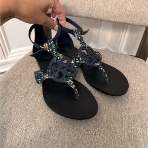 Tory Burch Miller Scarf Sandals